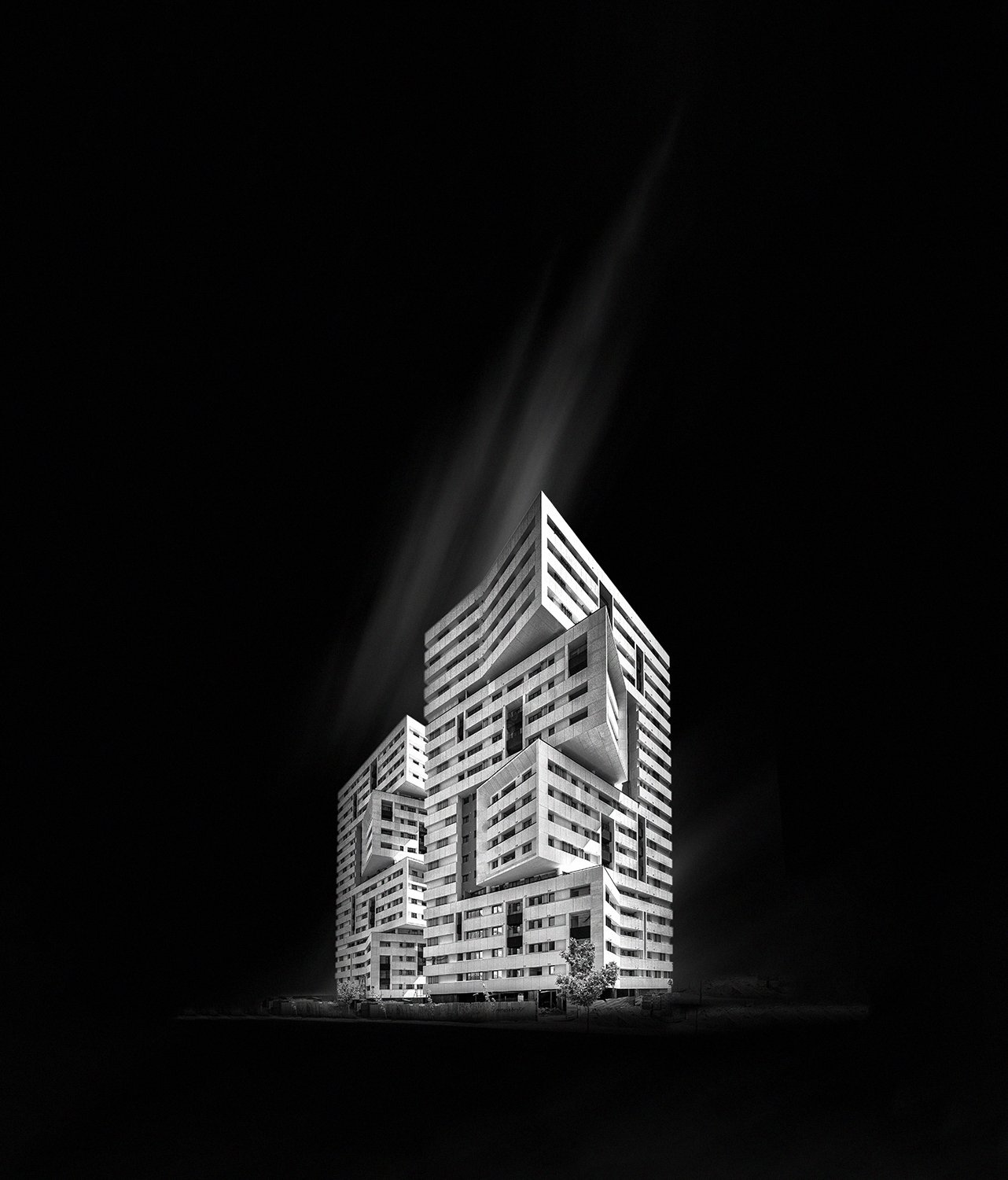 Modern architecture by Mahmoodreza Noraei