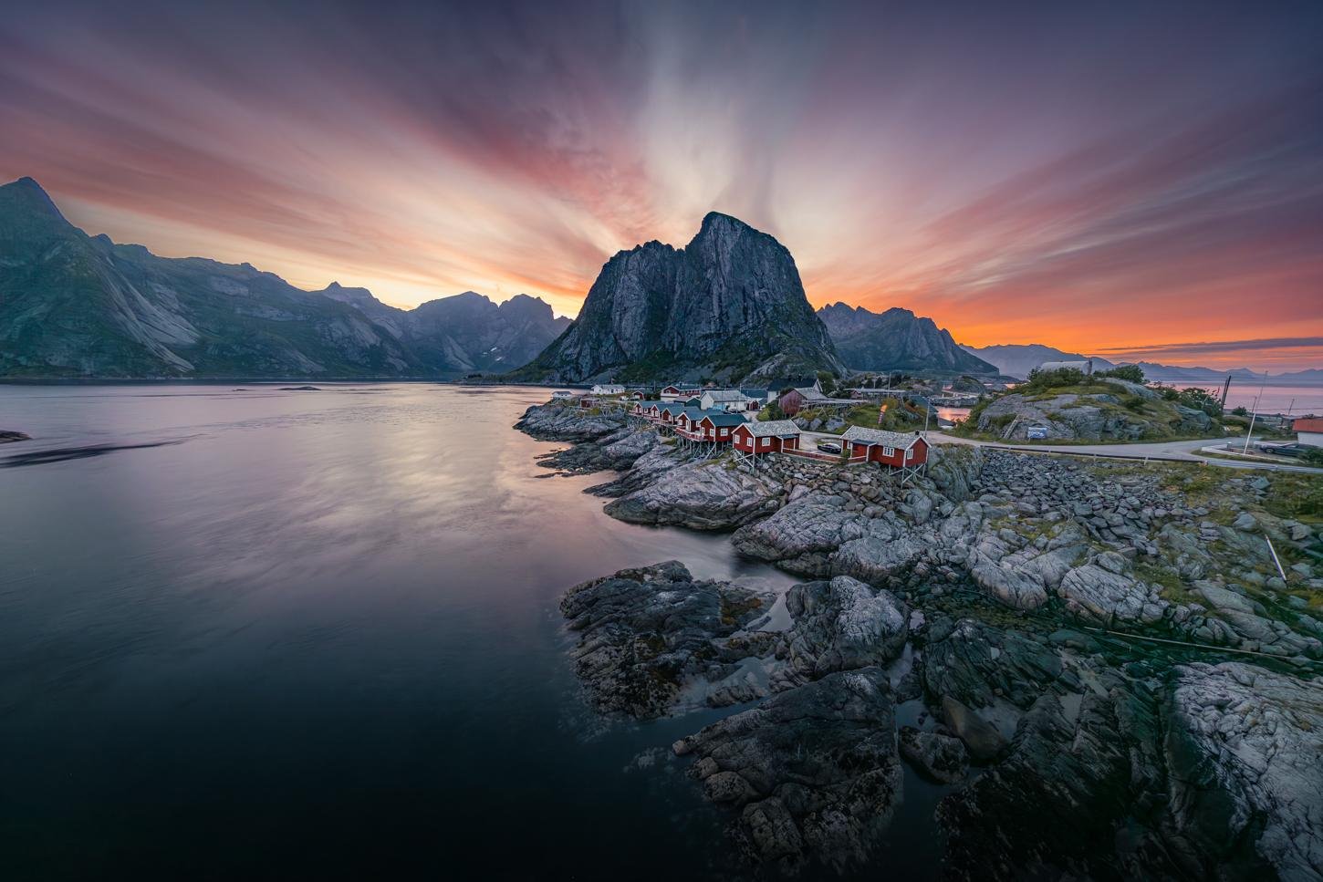 Wide Hamnoy Landscape by Valentin LEFEBVRE