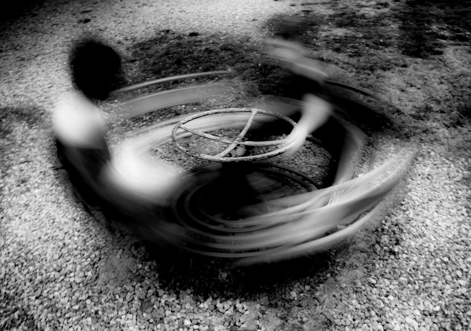 Spinning Through The Childhood by Alireza Ghaeezade