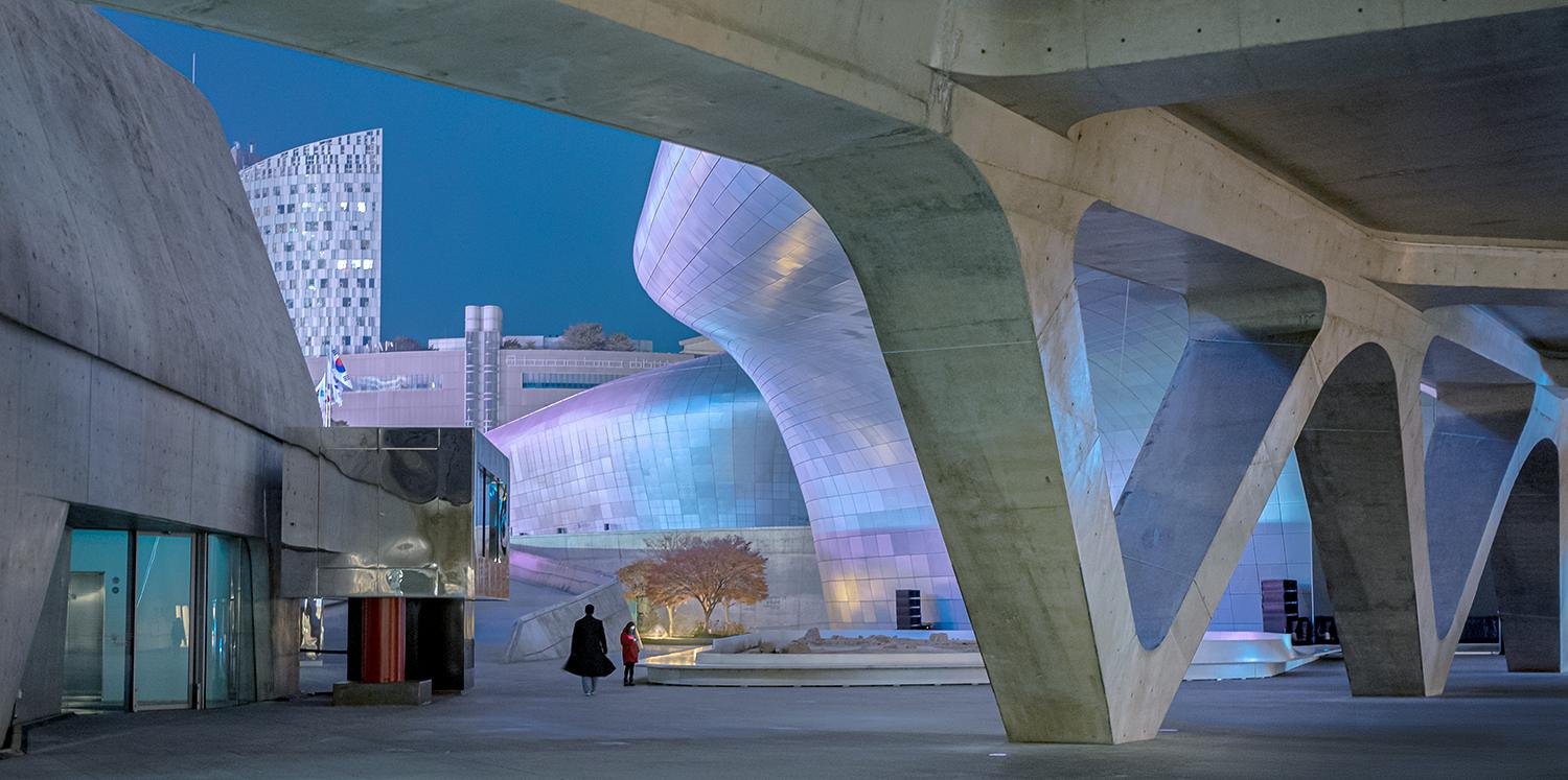 The Neon Dongdaemun by Robert Lie