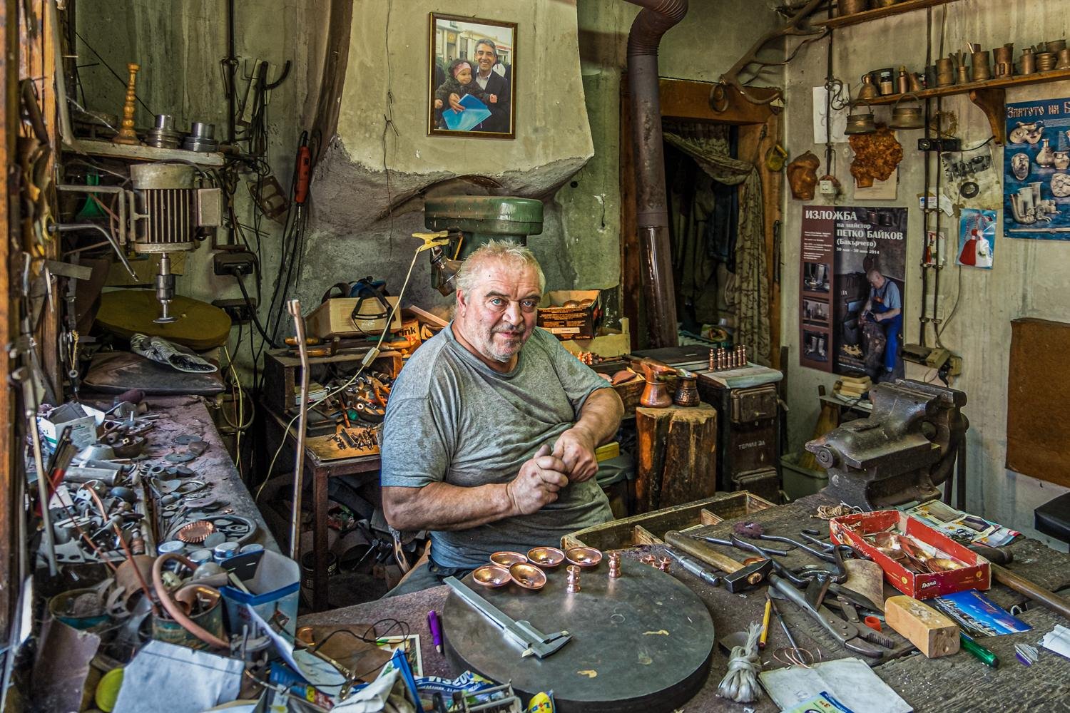Copper Crafts Master- Petko Baikov by Todor Tilev
