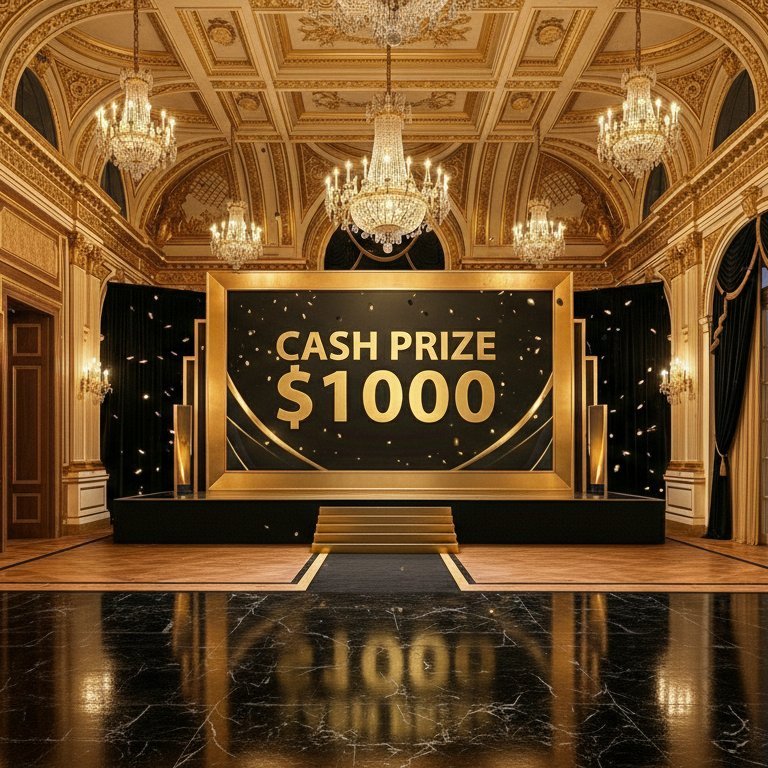 1000$ CASH PRIZE