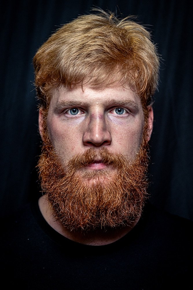 Portraits of wrestlers by Bartosz Matenko