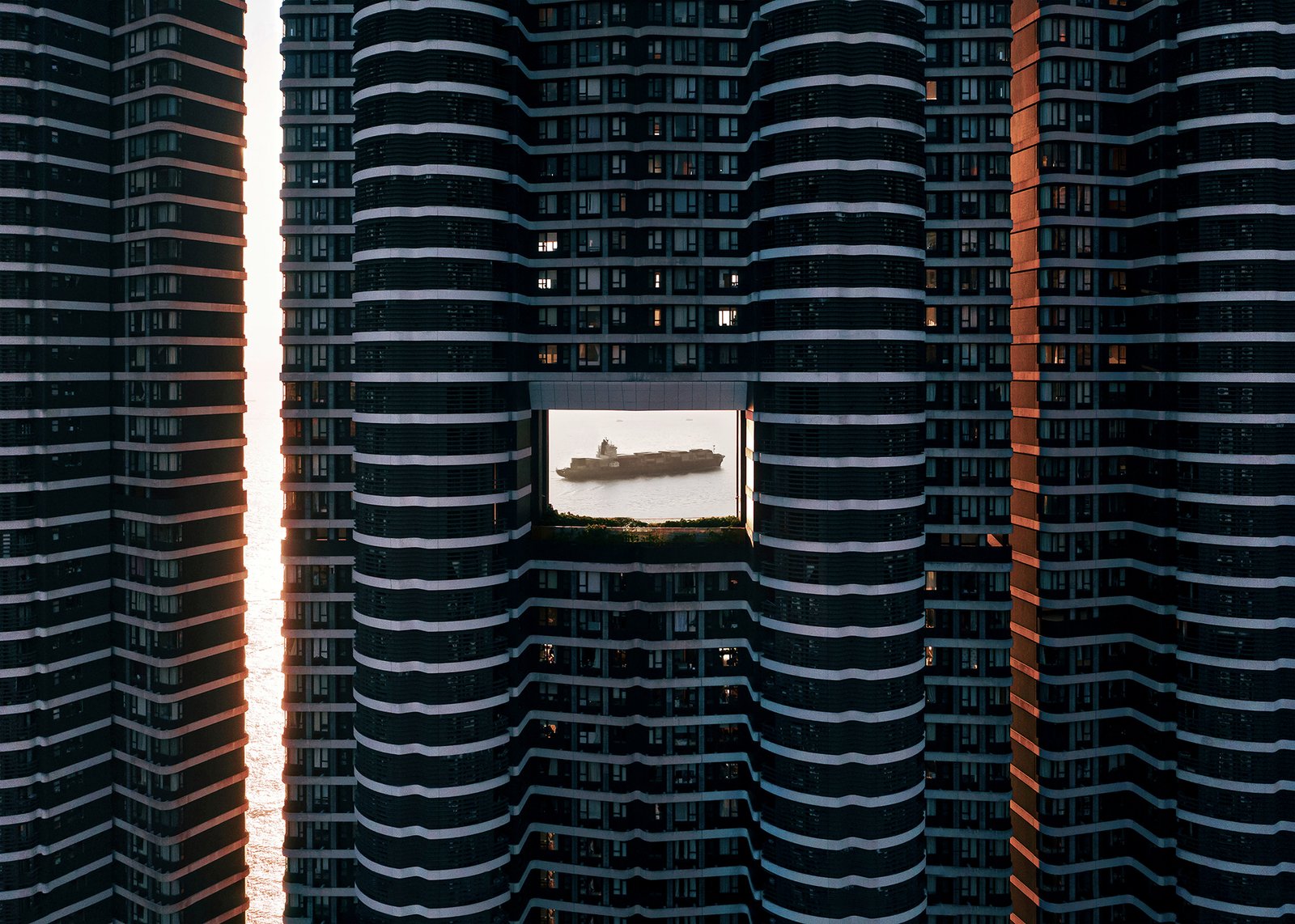 Hong Kong From Above by Derry Ainsworth