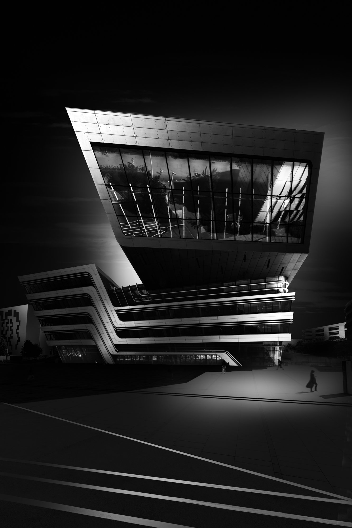 University Library of the University of Economics and Business by Bernd Gantert