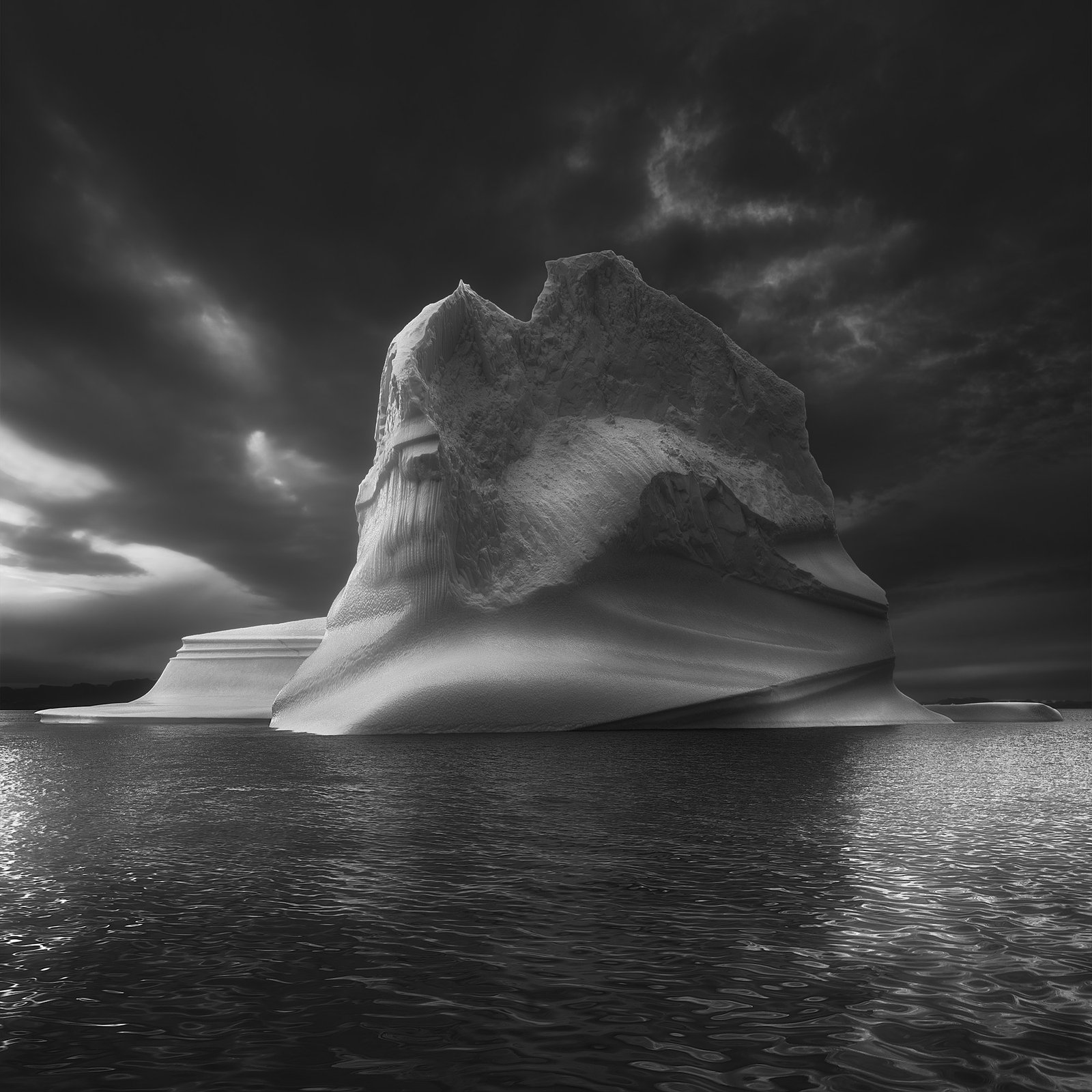 ice on the sea by Andrea Maci